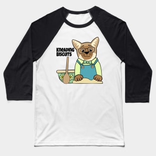 Siamese Cat Kneading Biscuits Baseball T-Shirt